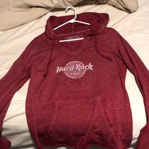 Red Hard Rock Cafe hoodie